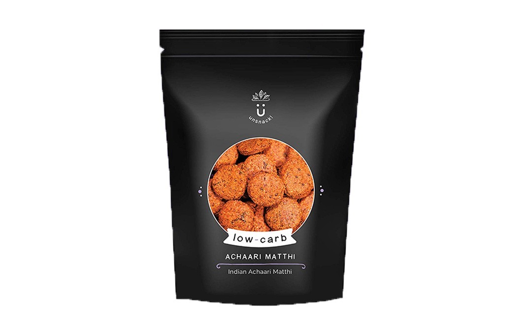 Unsnack Low-carb Achaari Matthi    Pack  500 grams